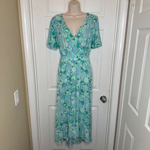 NWT Tommy Bahama Mumbai Medalion Maxi Dress Size Large